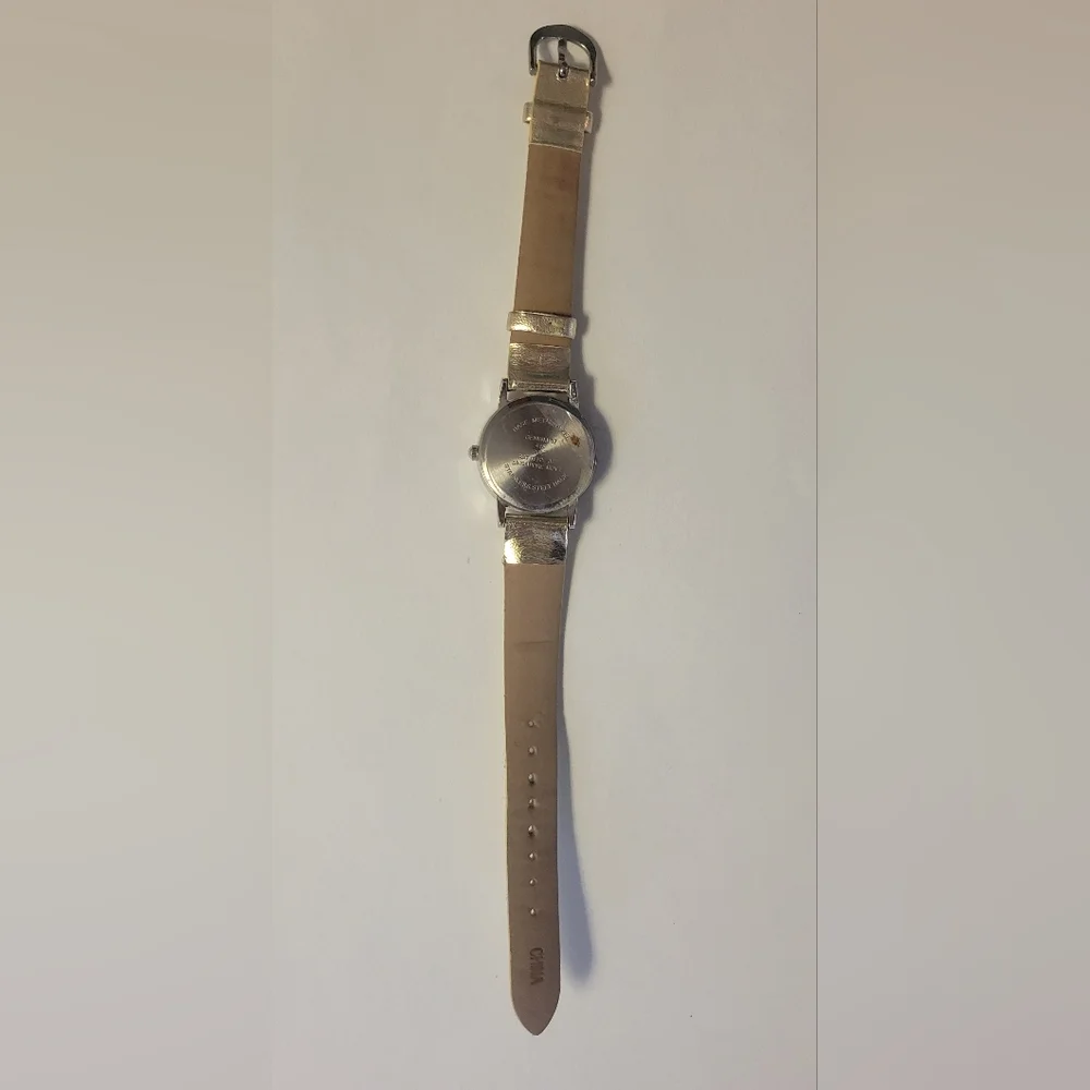 Gold and Silver Snowflake Watch